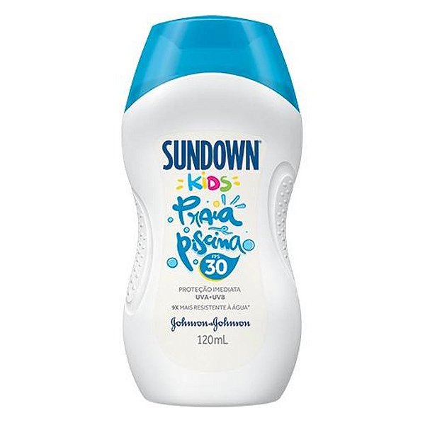 Protetor Solar Sundown Kids Praia e Piscina FPS30 120ml