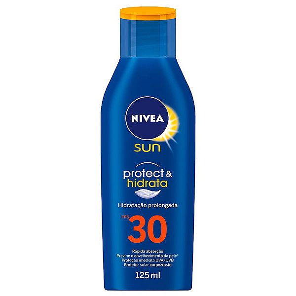 Protetor Solar Nivea Sun Protect & Hidrata FPS30 125ml