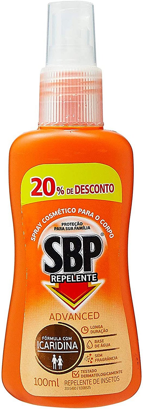 Repelente Spray SBP Advance 20% desconto 100ml