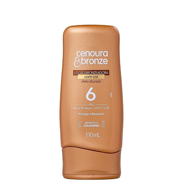 Loção Bronzeadora Cenoura & Bronze 110ml