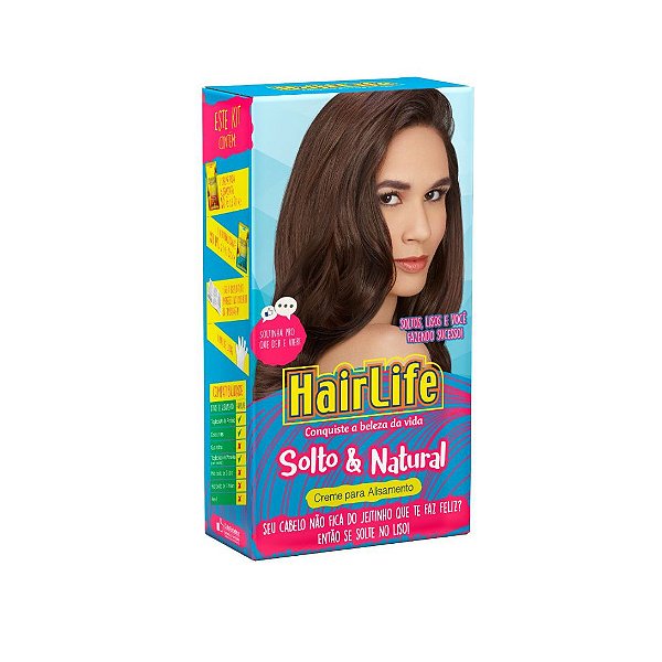 Creme Alisante Hairlife Solto e Natural 160g