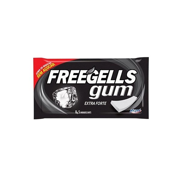 Chiclete Freegells Gum Extra Forte 8g