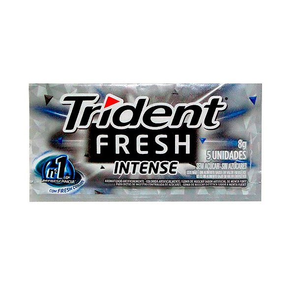 Chiclete Trident Fresh Intense 8g