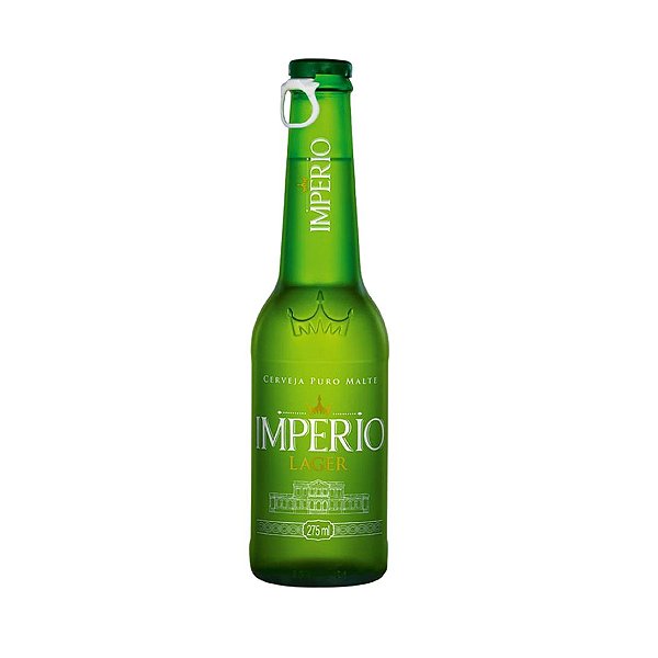 Cerveja Império Lager Long Neck Puro Malte 275ml