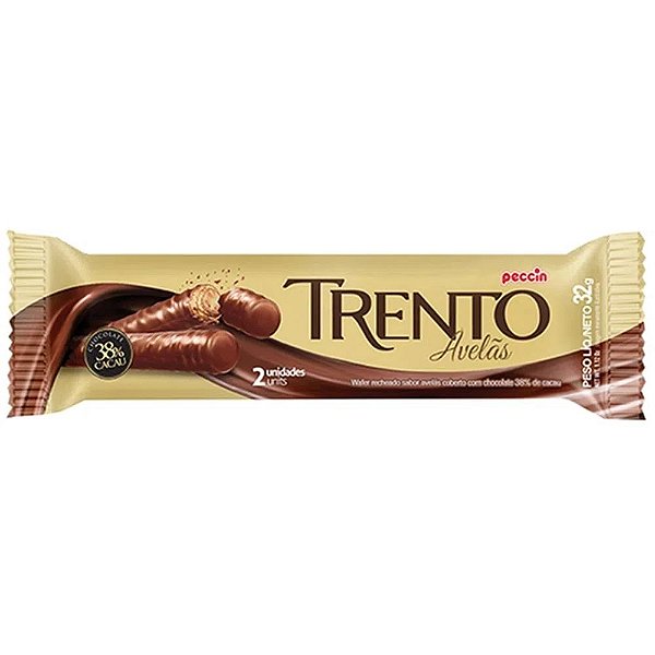 Wafer Trento Avelã 32g