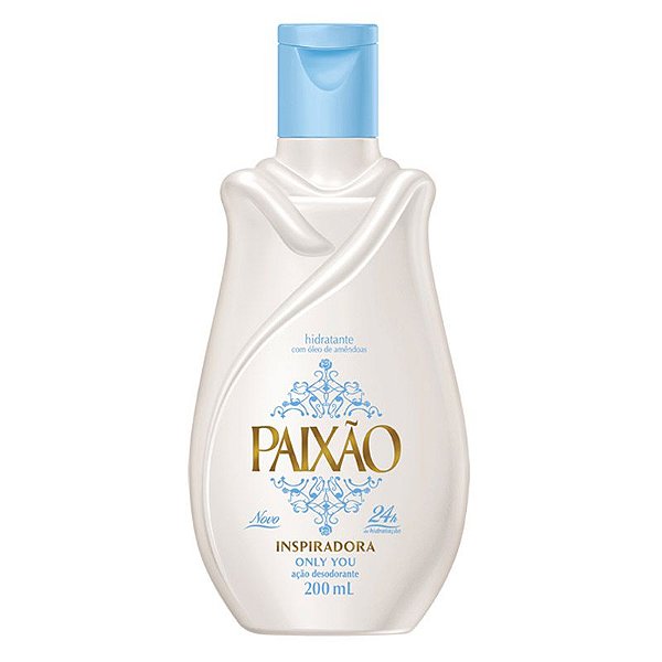 Hidratante Corporal Paixão Inspiradora com Óleo de Amêndoas 200ml