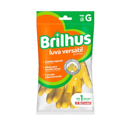 Luva Versátil Bettanin Brilhus Tamanho 08 G