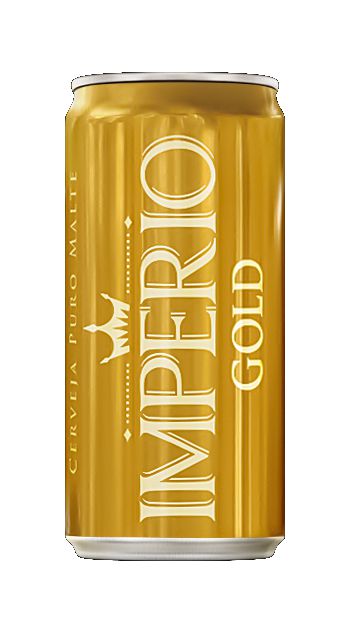 Cerveja Império Gold Puro Malte Lata 269ml