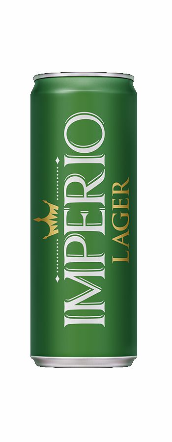 Cerveja Império Puro Malte Lager Lata 269ml