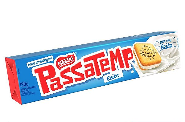 Biscoito Nestlé Passatempo Leite 130g