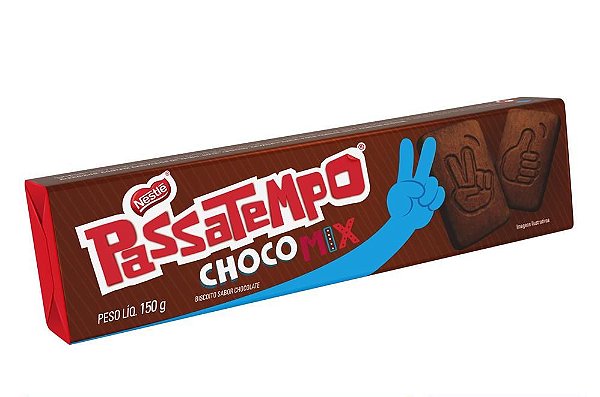 Biscoito Nestlé Passatempo Chocomix 150g