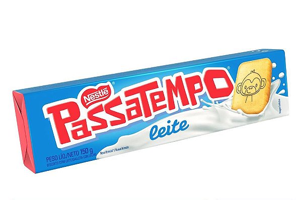 Biscoito Nestlé Passatempo Leite 150g