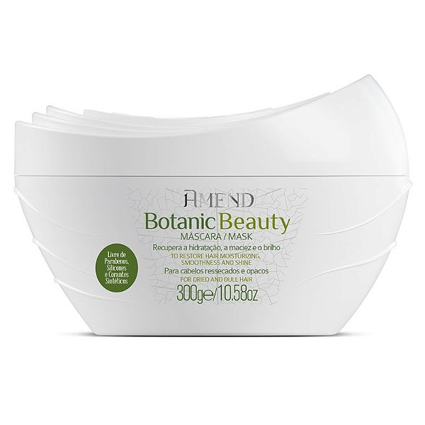 Máscara de Tratamento Amend Botanic Beauty Hidratante 300g