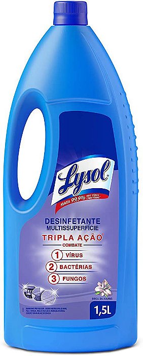 Desinfetante Líquido Lysol Brisa da Manhã 1,5L