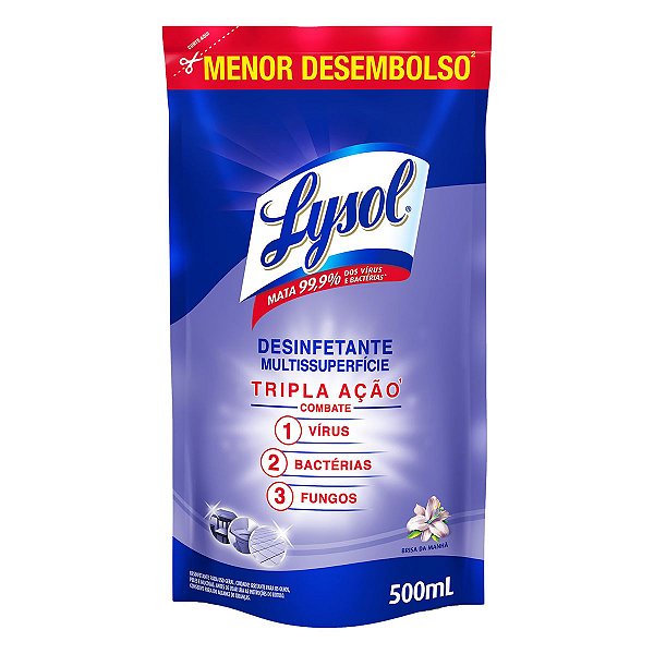 Desinfetante Líquido Lysol Brisa da Manhã 500ml