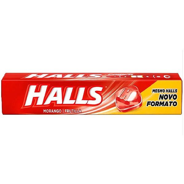 Bala Halls Morango 28g