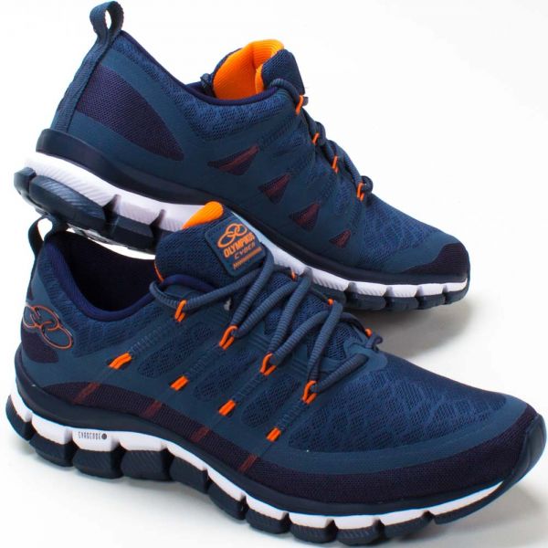 olympikus cyber azul e laranja