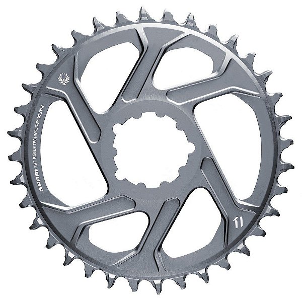 Coroa Sram X01 Eagle Cinza Polar X-Sync 2 12v Direct Mount