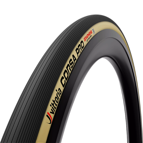 Pneu Ciclismo Vittoria Corsa PRO TLR Bege Tubeless