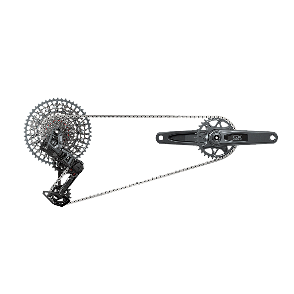 Grupo SRAM GX Eagle AXS Transmission T-Type 12v 10-52T