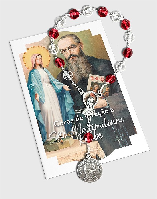 Coroa de Oração a São Maximiliano Kolbe - PRÉ VENDA!