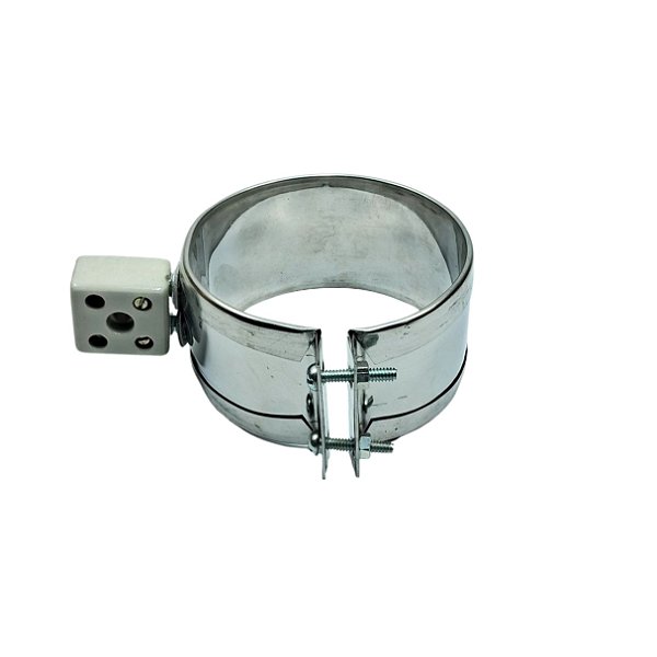 Resistência Coleira Mica Injetora 100X54MM 540W 230V Conector Porcelana Duplo