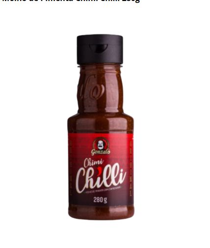 Molho De Pimenta Chimi Chilli 280g Gonzalo