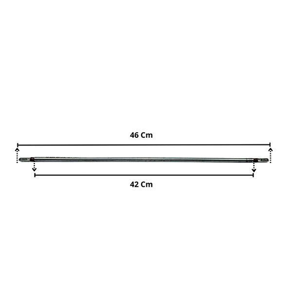 Resistência Elétrica Reta Palito 300w 110v 420mm
