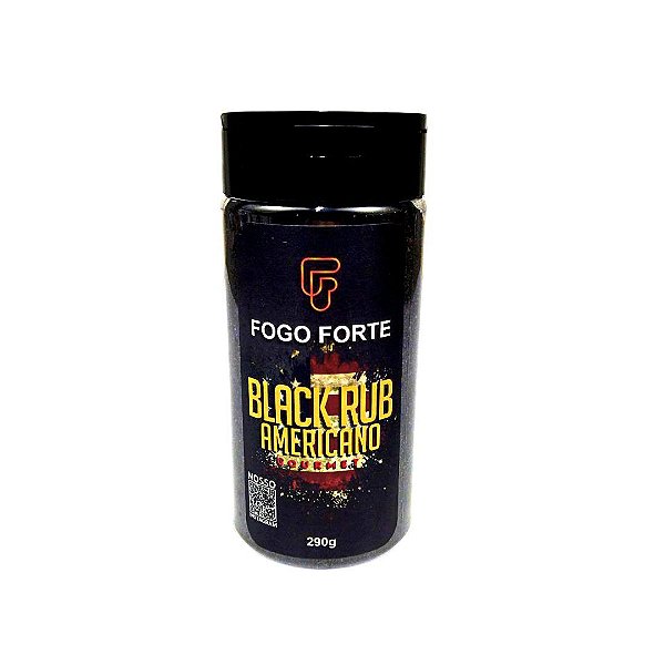 Pote Grande Black Rub Americano Gourmet 290g