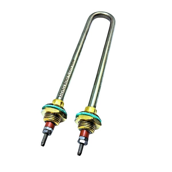 Resistência Tipo U Mesa Quente Banho Maria 170mm 500w 220v