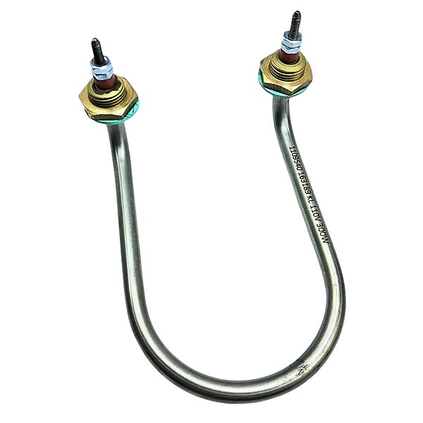 Resistência Tipo U Esterilizador E Aquecedor Agua 130mm 300w 110v