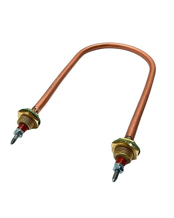 Resistência Elétrica Cobre 200w 110v Para Estufa De Salgado