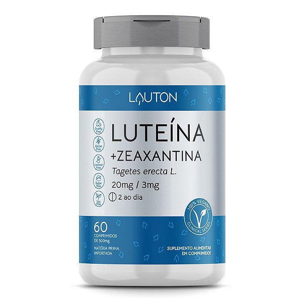 Luteína com Zeaxantina - Pote com 60 cápsulas
