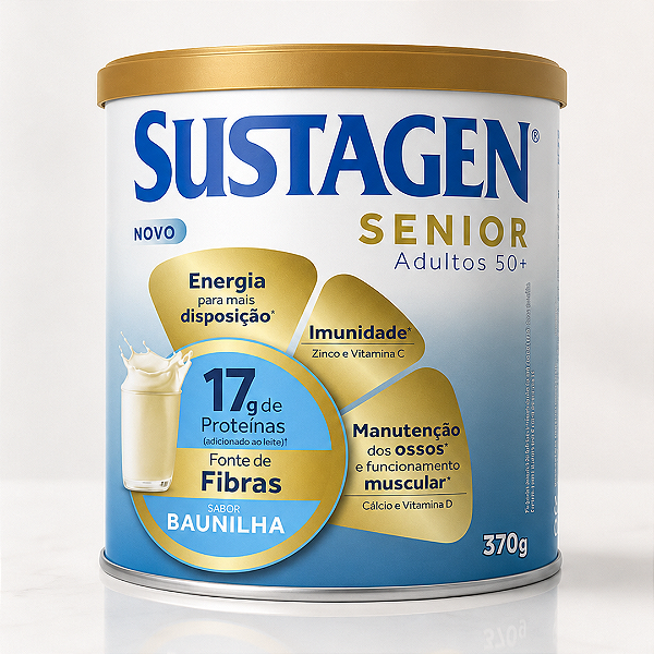 SUSTAGEN SENIOR SABOR BAUNILHA - 370G