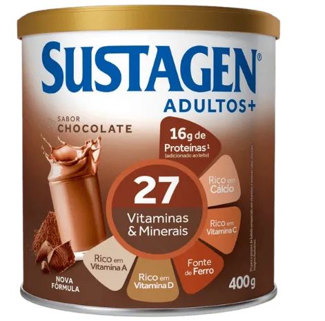 SUSTAGEN ADULTO+ SABOR CHOCOLATE - 400G