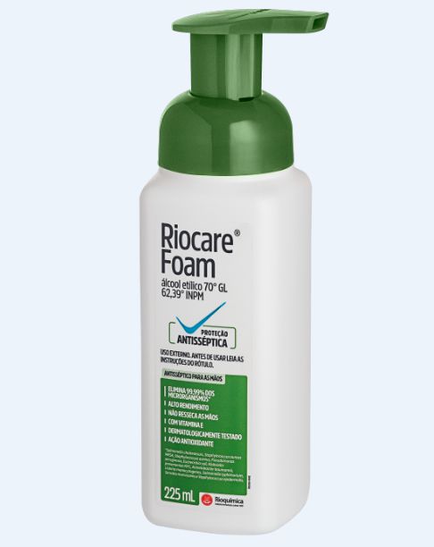 RIOCARE FOAM 225 ML Rioquímica