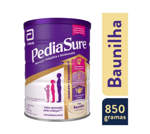 Pediasure Complete baunilha 850g