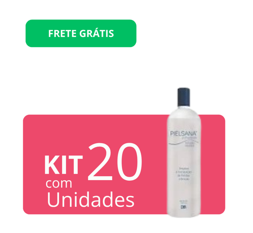 Kit com 20 unidades - Pielsana Polihexanida Solução Aquosa 350ml