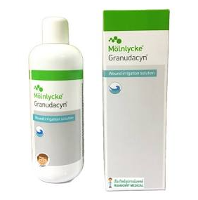 Granudacyn Solution 1L - Solução para limpeza de feridas