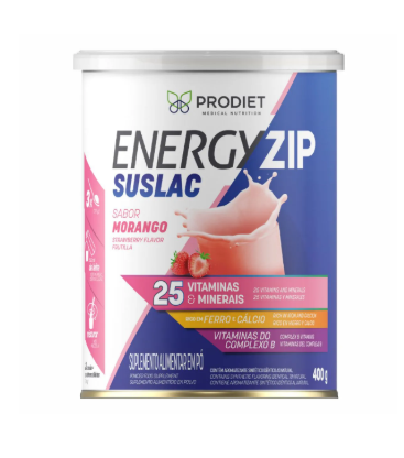 ENERGYZIP SUSLAC MORANGO LATA 400G