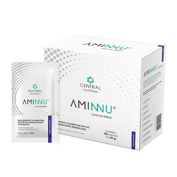 AMINNU LIVRE DE XILITOL 10 G BLUEBERRY 30 SACHES