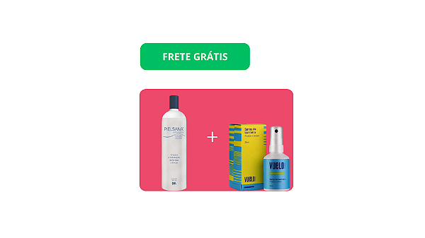 Pielsana Polihexanida Solução Aquosa 350ml + Spray barreira 28ml Vuelo