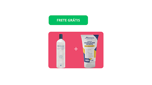 Pielsana Polihexanida Solução Aquosa 350ml + Hidrocoloide em pasta 60g