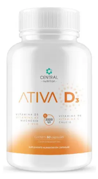 ATIVA D3 - 60 Capsulas Gastrorresistentes