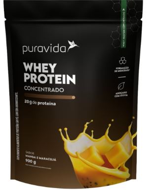 Whey Protein Concentrado Manga E Maracuja 900g