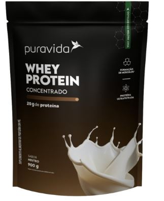 Whey Protein Concentrado  Neutro 900g