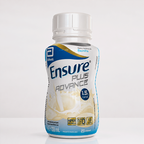 Ensure Plus Advance Baunilha 220ml (Hipercalórico e hiperproteico)