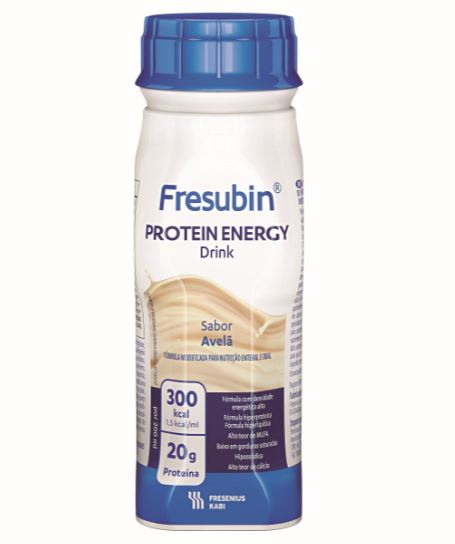 Fresubin Protein Energy Drink Avelã 200ml - Hipercalórico e hiperproteico