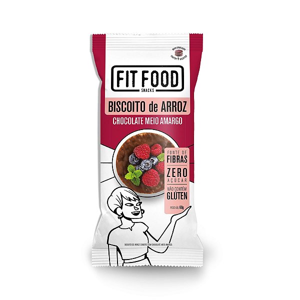 Biscoito de Arroz FITFOOD