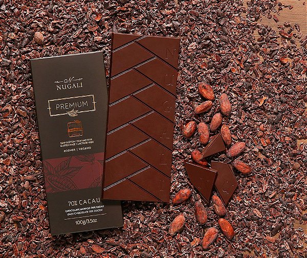 Barra Chocolate 70% Nugali 100g